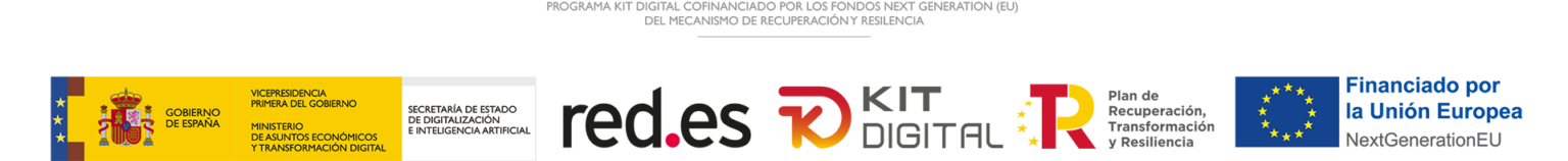 Grupo de logotipos kit Digital